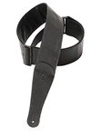 Levy's Leathers M7GG3-BLK Garment Leather Guitar Strap,Black