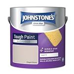 Johnstone's - Washable Paint - Chapel Stone - Matt Finish - Emulsion Paint - Highly Durable - Stain Resistant - Non Toxic & Low Odour - 12m2 Coverage per Litre - 2.5L (Packaging may vary)