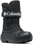 Columbia Youth Unisex Powderbug Snowlite Strap, Black/White, 11
