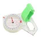 Finger Compass Thumb Mini Compass With Luminous Point for Adventure Orienteering Basic Training Fast Directional