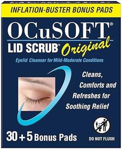 OCuSOFT Lid Scrub Original 30 Count Inflation Buster with 5 Extra Pads