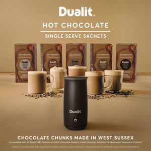 Dualit Hot Chocolate Maker – 340ml Electric Drink Frother
