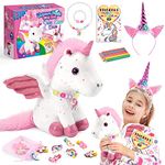 EUCOCO Unicorn Gifts for Girls Age 3-8, Unicorn Soft Toys for 3 4 5 6 7 Year Old Girls Unicorn Plush Toys Set for Kids for 3-8 Year Old Girls Unicorn Toys Kids Toy Age 3-8 Kids Toys