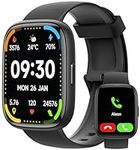 MILOUZ Smart Watch for Men Women with Bluetooth Call,Alexa Built-in,1.83" DIY Dial Fitness Tracker with Heart Rate Sleep SpO2 Monitor 100 Sports Modes IP68 Waterproof Smartwatch for Android iOS(Black)