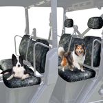 StarknightMT Ranger Seat Covers with Headrest Covers, Ranger 1000 Seat Cover Compatible with Polaris Ranger Crew XP 1000 2017-2021, Ranger Crew 1000 Premium 2020-2025 Camouflage