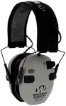 Walker's Razor Digital X-TRM Sound-Enhancing Hunting Gun Range Shooting Hearing Protection Electronic Earmuffs with Gel Earpads & Mesh Headband, 2 AAA Batteries Included, Gray