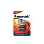 Panasonic Photo Lithium Batteries CR123AL x 2