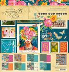 Graphic 45 12x12 Collection Pack- Let's Get Artsy