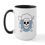 CafePress Chef Pirate Large Mug 15 