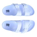 Plantar Fasciitis Orthotic Sandals with Arch Support, Heel Cup & Met Cushion. Stylish, Adjustable, Waterproof, Comfortable & Ultra-Lightweight (White, Numeric_7)