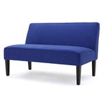 Christopher Knight Home Dejon Fabric Loveseat, Royal Blue