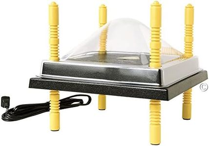 RentACoop Chick Brooder Heating Plate and Cover Kit 25cm x 25cm - A Safe Alternative to the Heat Bulb Lamp