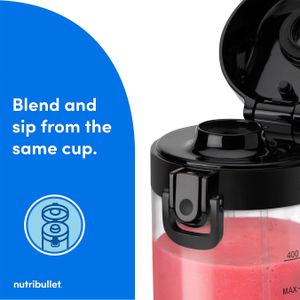 nutribullet Portable Blender – Black, Compact Personal Smoothie Maker
