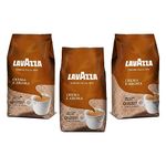 Lavazza medium roast Crema Aroma Coffee Beans 1Kg (Pack of 3)