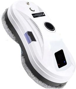 Automatic Window Cleaning Robot, Window Cleaner Robot Auto Spray, 2026 Model Robot AI Path Planning with Safety System, 2800Pa Suction, Edge Detection for Streak,for All Smooth Surfaces, with 6 Rags