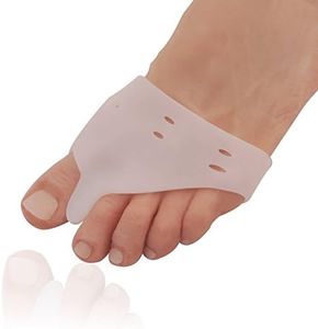 Dr. Frederick's Original Deluxe Ball of Foot Cushions & Bunion Pad - 2 Pieces - Foot Pads to Help Relieve Hallux Valgus, Tailor's Bunion, and Forefoot Pain - Get Back to Your Active Lifestyle