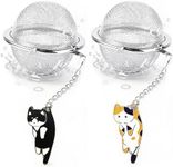 Cat Tea Infuser, 2 Pcs Cute Tea Dif