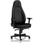 noblechairs Icon Gaming Chair – Office Chair – PU Synthetic Leather – Black Edition
