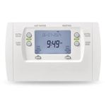 7-Day 2 Channel Central Heating & Hot Water Programmer Timer Replacement for Honeywell ST9400C – Dual Channel Wired Boiler Controller and Heating Timer