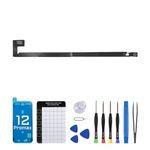 for iPhone 12 PRO MAX GPS Signal Antenna Flex Cable Replacement US Version GPS Antenna Cable Part with Repair Tool Kit Suction Cup and Screwdriver 12 PROMAX for A2342