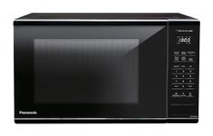 Panasonic NNSG676BC Mid Size Genius 1100 W Microwave Oven, 7 Auto Cook Menus, Child Lock, Black