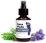 Hygienic Feet Spray by SANA PIEDE I 100 ml I Organic Skincare product for fungal treatment I Reduce itching and cracking, repairs damaged skin & stop further fungus growth I Ideal for nail fungus too