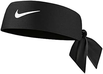 NIKE Dri-Fit Head Tie 4.0 Banda para la Cabeza 010 Black/White One Size