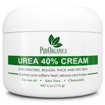 PurOrganica Pursources Urea 40% Healing Cream 4 Oz - Best Callus Remover - Moisturizes And Rehydrates Feet To A Healthy Appearance - Soothes And Softens Thick, Cr...