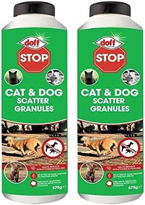 2 x Doff 700g Super Cat & Dog Repellent - Shaker Bottle safe around the garden
