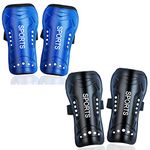 Soccer Shin Guards Pads Gear for Soccer 3,4,5-16 Year Old and Up Little Girls Boys Kids Child Youth Toddler Teenagers