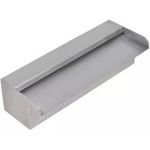 STEELARTCRAFT Rectangular Waterfall Pool Fountain Pond or Pool Garden Decor Wall 60 cm Stainless Steel Fountains Stainless Steel Blade Cascade