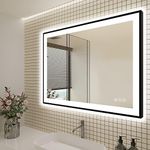 EchosLife 48x36 LED Bathroom Mirror