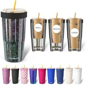 Frost Buddy Togo Buddy | 30 oz Stainless Steel Vacuum Insulated Tumbler | To Go Coffee Cup – Iced Coffee Cups, Iced Coffee Sleeve, Travel Mug, Thermal Cup for Hot & Cold Drinks, Dunkin Cup (Mermaid)