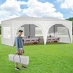 Yafylly 10x20 Pop Up Canopy with Si