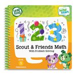 LeapFrog LeapStart Preschool (Level 1) Scout & Friends Math with Problem Solving Activity Book (English Version)