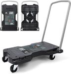 Olympia Tools 330lbs Fully Folded Resin Platform Hand Truck, Black