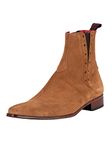 Jeffery West Men's Suede Chelsea Boots, Brown, 9 UK