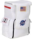 Aeromax Jr. Astronaut Backpack, White, with NASA patches