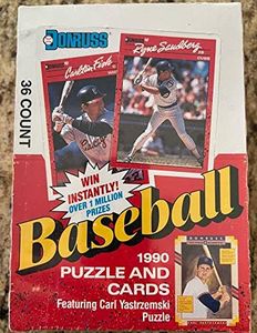 1990 Donruss Baseball Card Wax Pack Box (36 Count)
