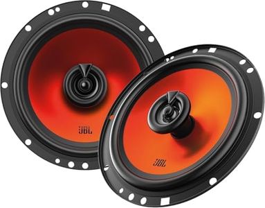 JBL Stage1 GEN2 62F – 6.5 Inch (165mm) 2-Way Coaxial Car Speakers – 50W RMS – 220W Peak – High Sensitivity – OEM Replacement Audio – No Grille – Easy Install – Set of 2