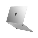 MOSISO Compatible with MacBook Air 13 inch Case M1 2021-2018 A2337 A2179 A1932, Ultra-Thin Slim Natural Original Color Hard Shell Cover Compatible for MacBook Air M1 Case 13.3 inch, Translucent