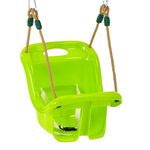 TP Toys Early Fun Baby Swing Seat - Rot Resistant Ropes And Safety Harness Included. Premium Outdoor Playground Swing Seat With Adjustable Ropes. Weather-Resistant, Ideal For Gardens - 6 Months+