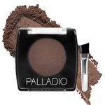 Palladio Brow Powder for Eyebrows, Dark Brown