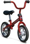 Chicco Balance Bike, First Bike for Kids with Puncture-Proof Tyres, Soft Non-Slip Paddle, Fully Adjustable, 2-5y, 25kg, Red Bullet