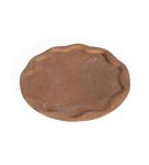 KALAKRITI Shallow Reptile Dish Reptile Food Dish Turtle Feeding Bowl Tortoise Food Dish for Bearded Dragon Gecko Yard Lizard (DIA-11 Inch, H-1.5 inch)