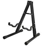 Duramex Universal Foldable Folding GUITAR STAND (A-FRAME) - Fits Any Guitars, Acoustic, Electric, Bass, Classical