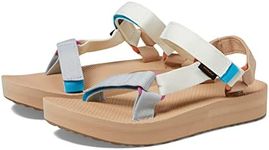 Teva Women's Ankle-Strap Wedge Sandal, Prism Multi, 7