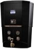 KENT Supreme Plus Alkaline+Copper RO WaterPurifier | RO+UV+UF+Alk +Cu+TDSControl+UV LED Tank|Advanced ROTech for SabseShudh Paani |Auto Flush| 8L|20LPH | Ideal for Borewell/Tanker/MunicipalWater|Black