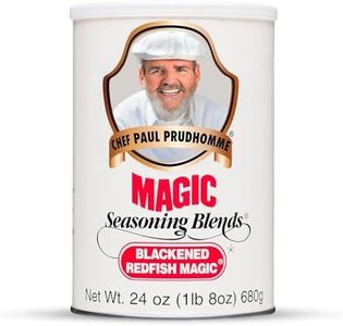 Chef Paul Blackened Redfish Magic Seasoning Blends | Cajun-Style Spices & Seasonings | Gluten-Free, No MSG, Bold Flavor | Perfect for Grilling, Cooking & BBQ | 24 oz/ 680g Canister (Pack of 1)