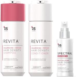 DS Labs Revita Volumizing Kit with Spectral Women’s Topical Serum - Complete Daily Hair & Scalp Care System